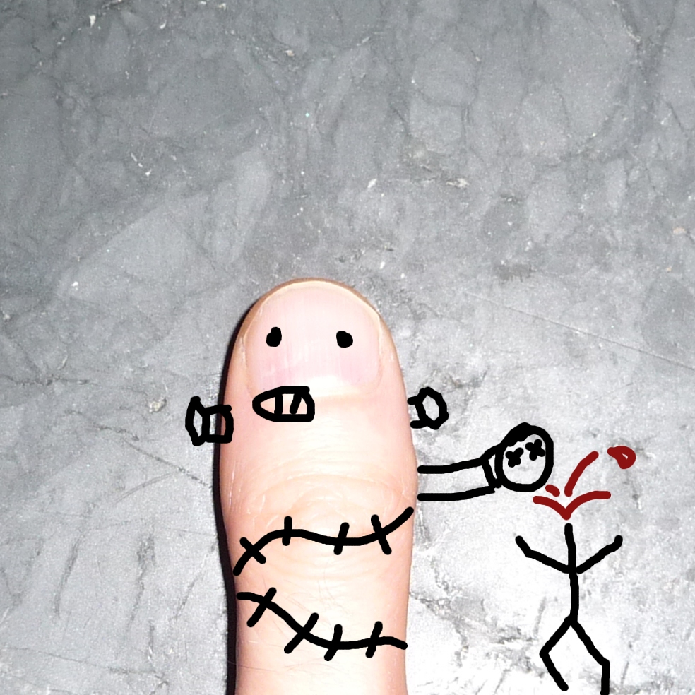 Frankenthumb's Monster