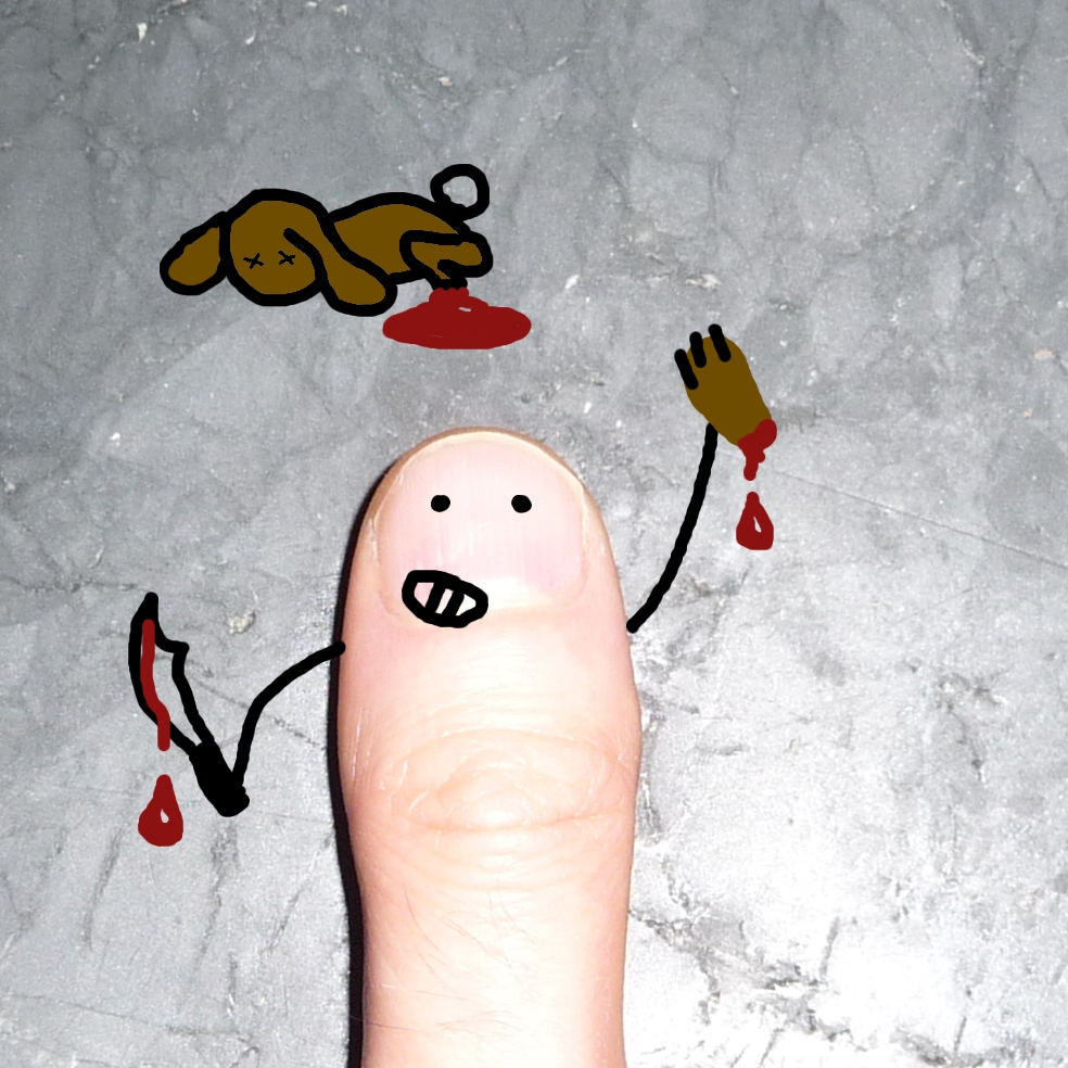 Good Luck Thumb - Rabbit Paw